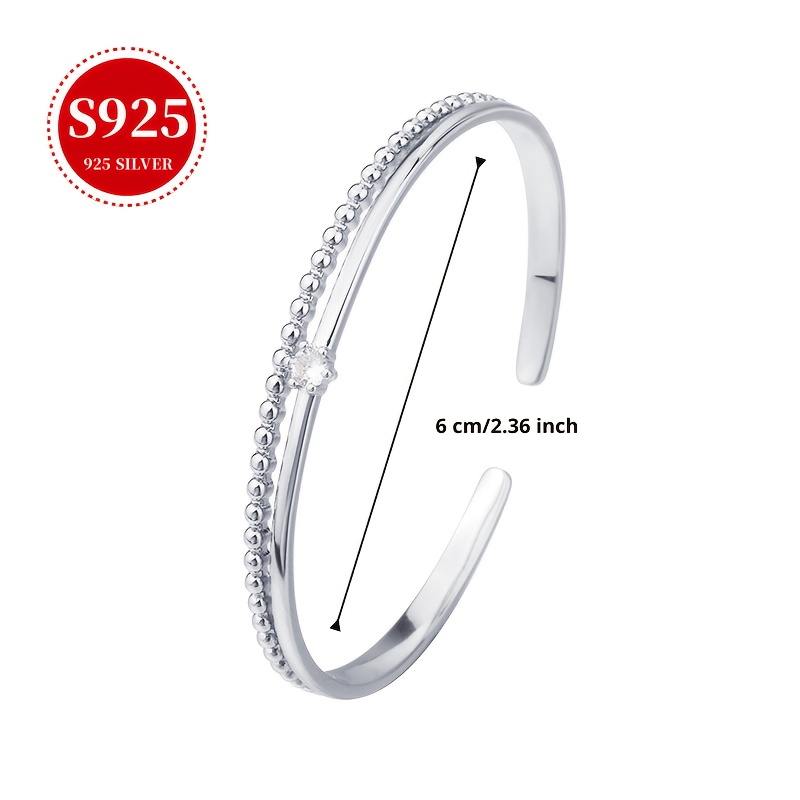 Double Layer Round Bead Bracelet Low Allergy